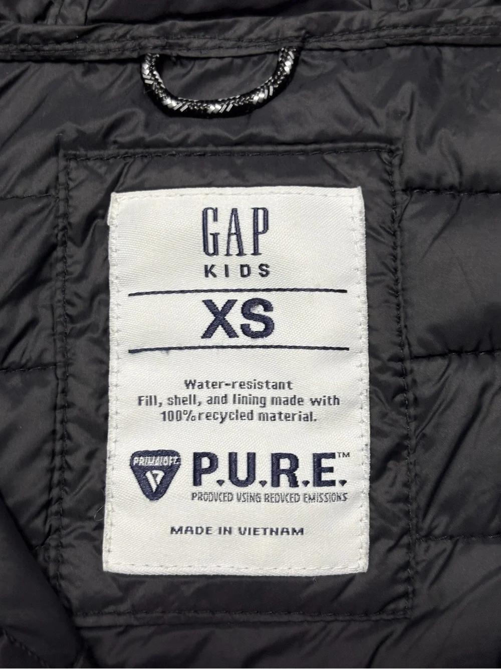 GAP black hooded